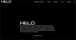 Desktop Screenshot of helowheels.com