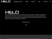 Tablet Screenshot of helowheels.com